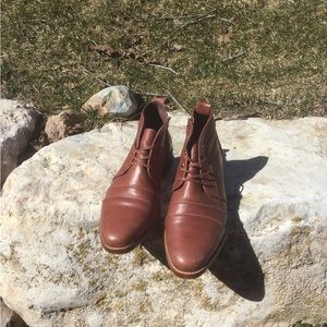 Bali Elf Handmade Leather Bootie, Size 12